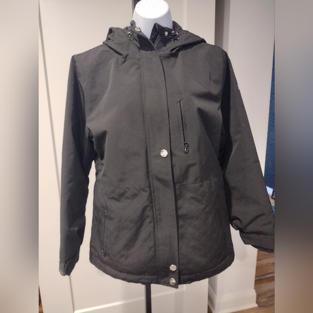 Hurley Black hooded Thinsulate Winter Ski jacket
